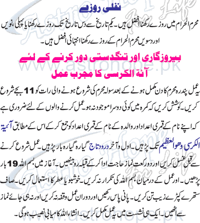 Mmuharram Nafil Namaz